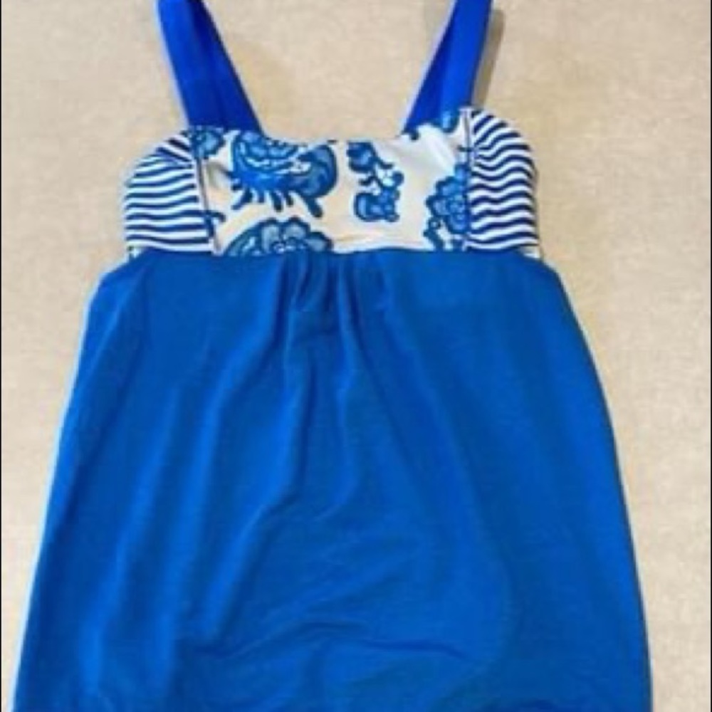 Lululemon floral tank